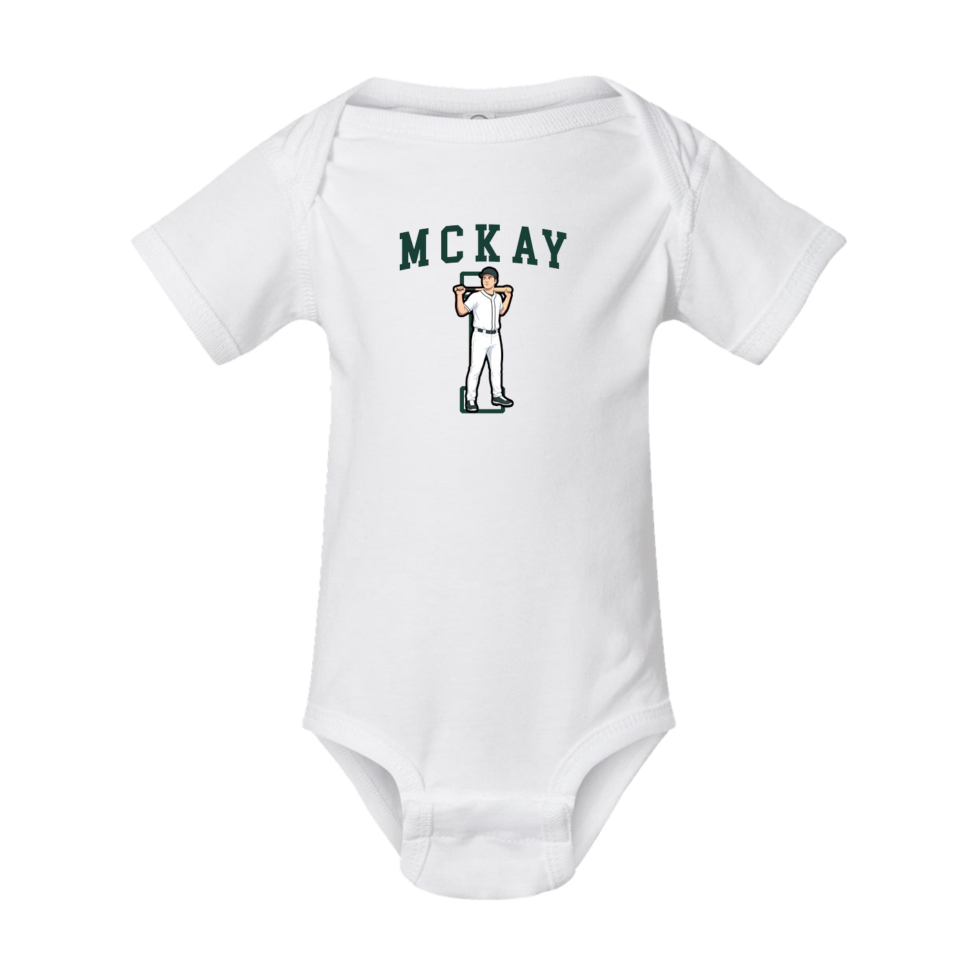 Baby Onesie — Shirsey in White