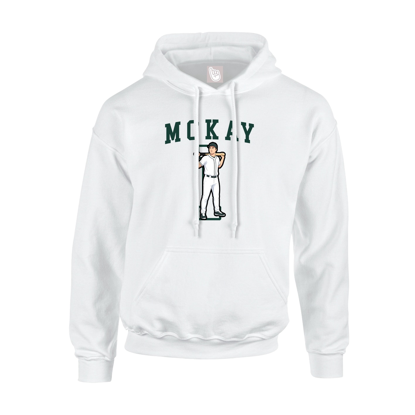 Youth Hoodie — Shirsey in White