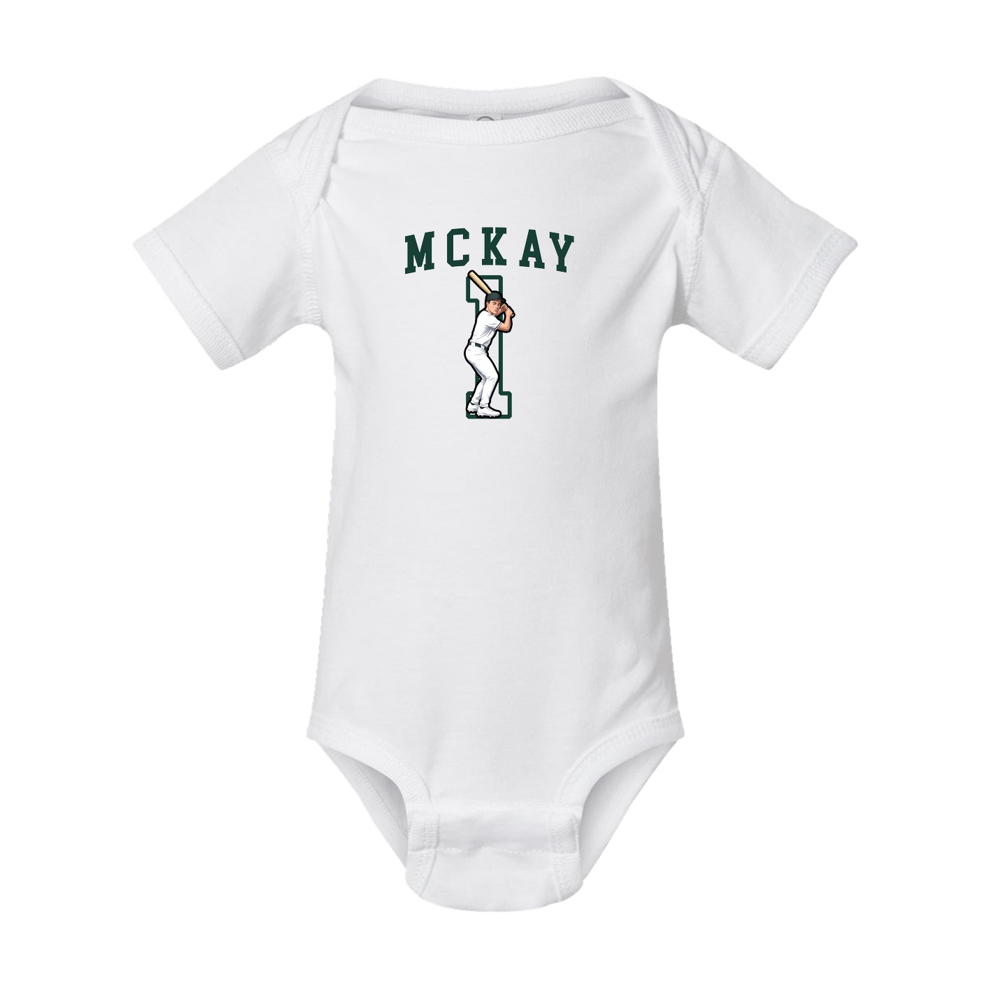 Baby Onesie — Shirsey in White