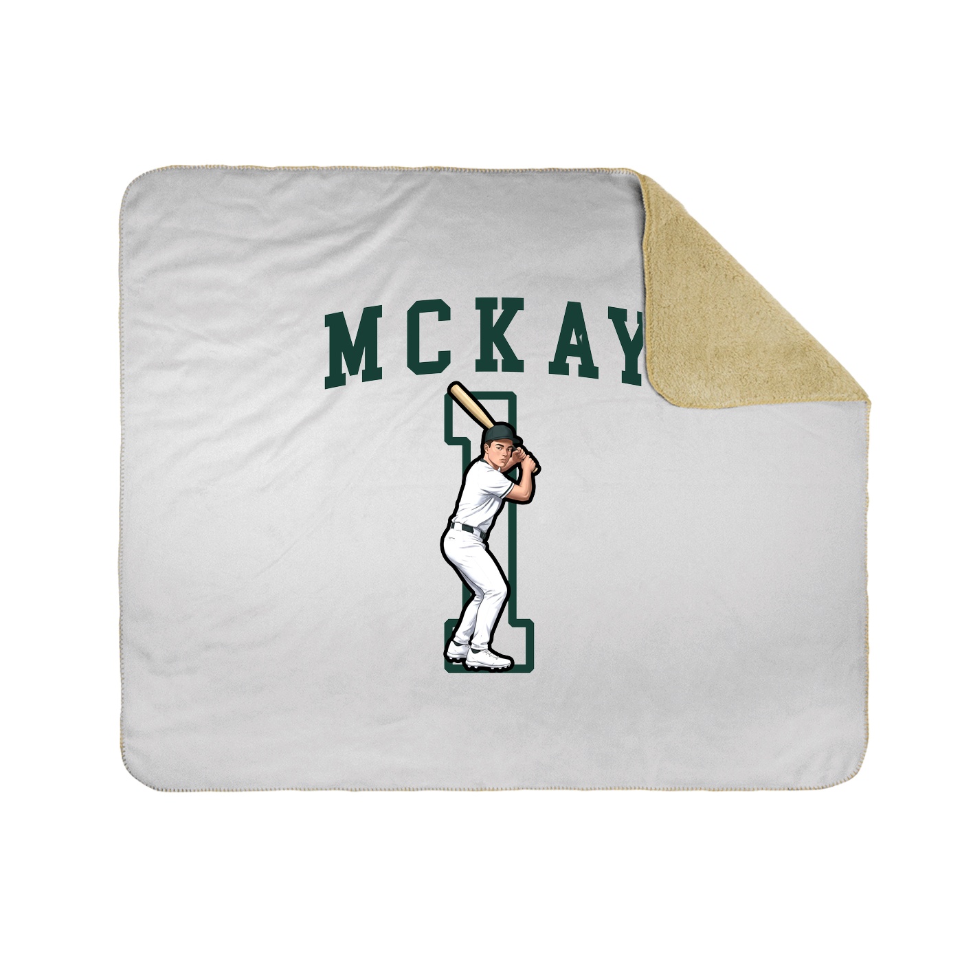 50x60 Sherpa Lined Throw Blanket
