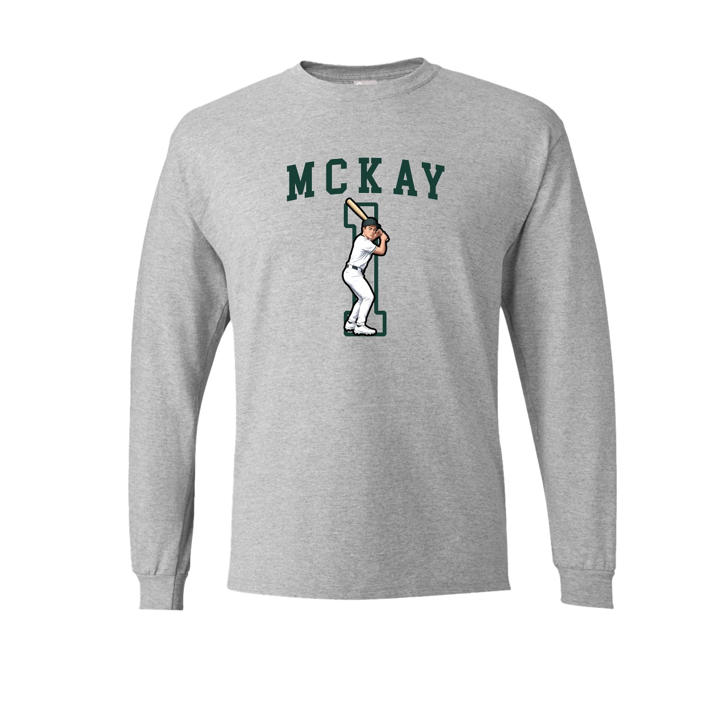 Long Sleeve Tee — Shirsey in Grey