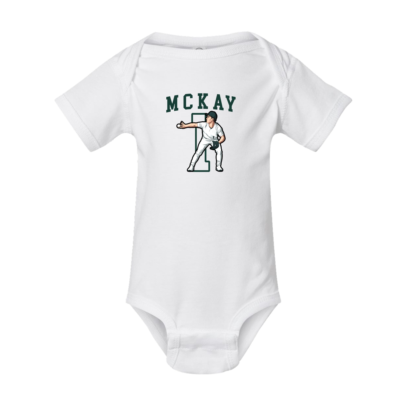 Baby Onesie — Shirsey in White