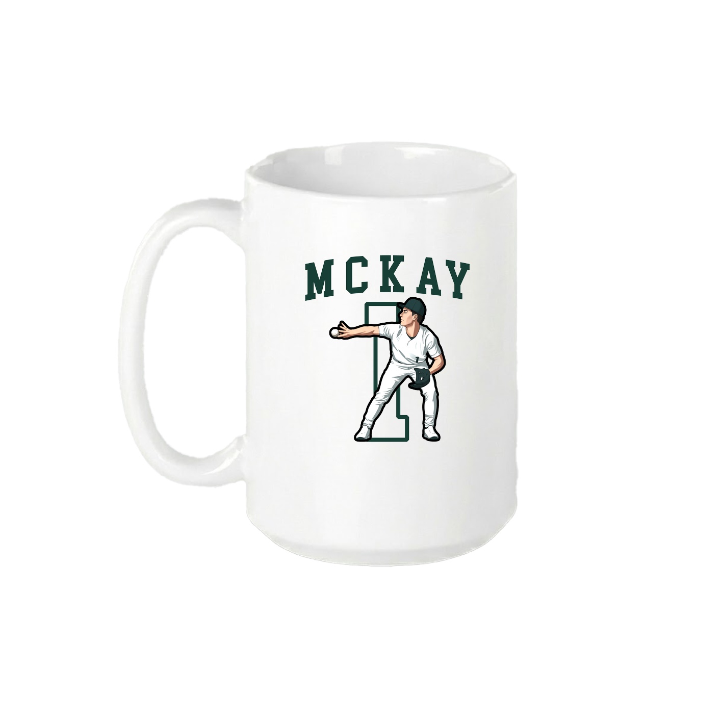 15oz Coffee Mug — Shirsey in White