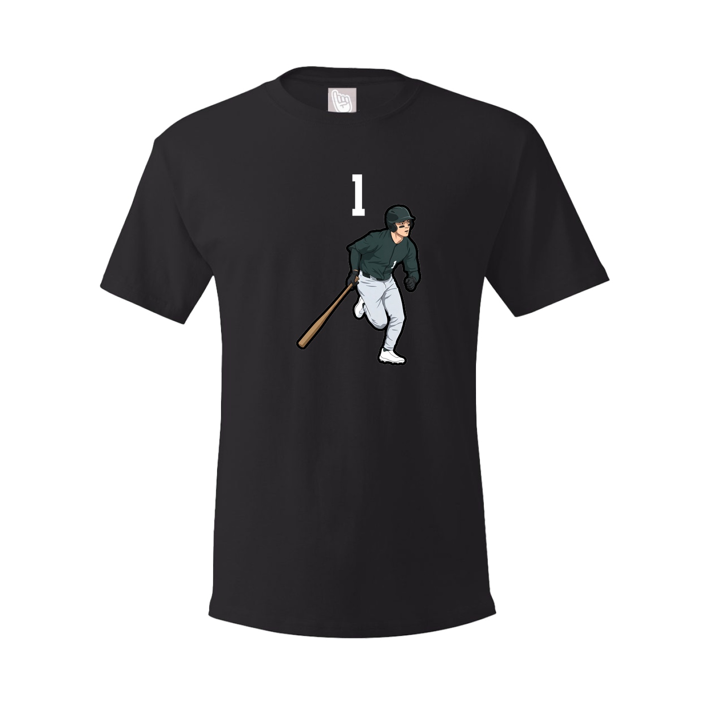 Tee — Number Top in Black