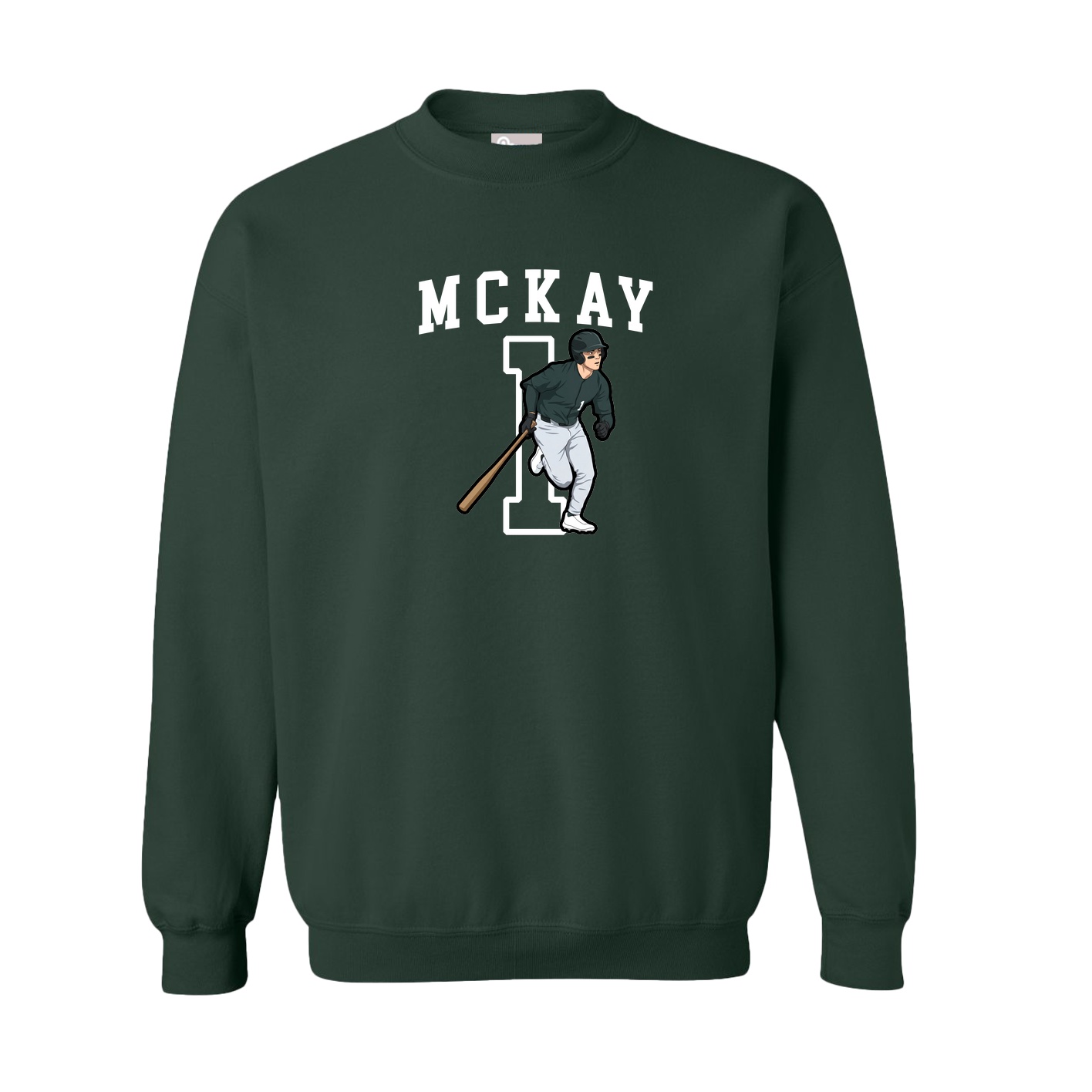 Fleece Crew — Shirsey in Green