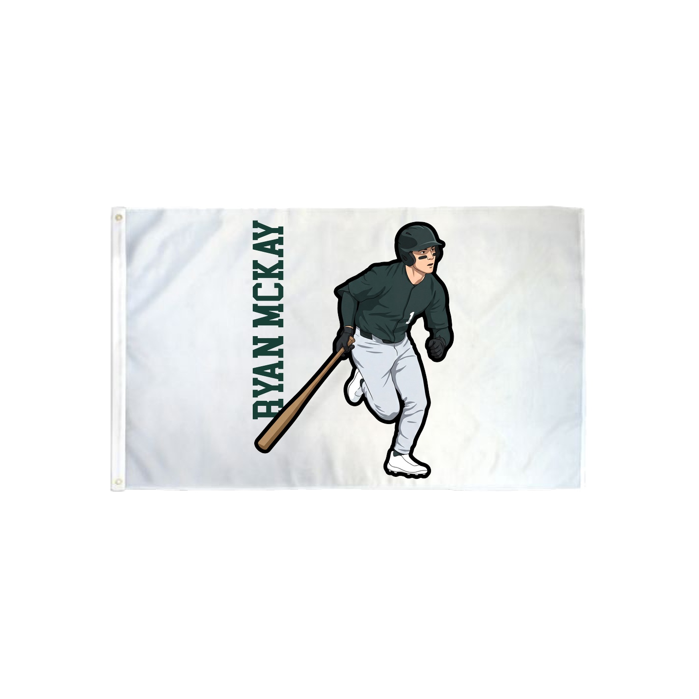 3x5 Flag — Name Vertical in Classic