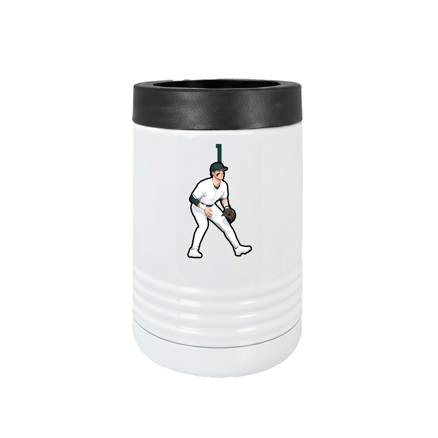 Beverage Holder — Number Top in White