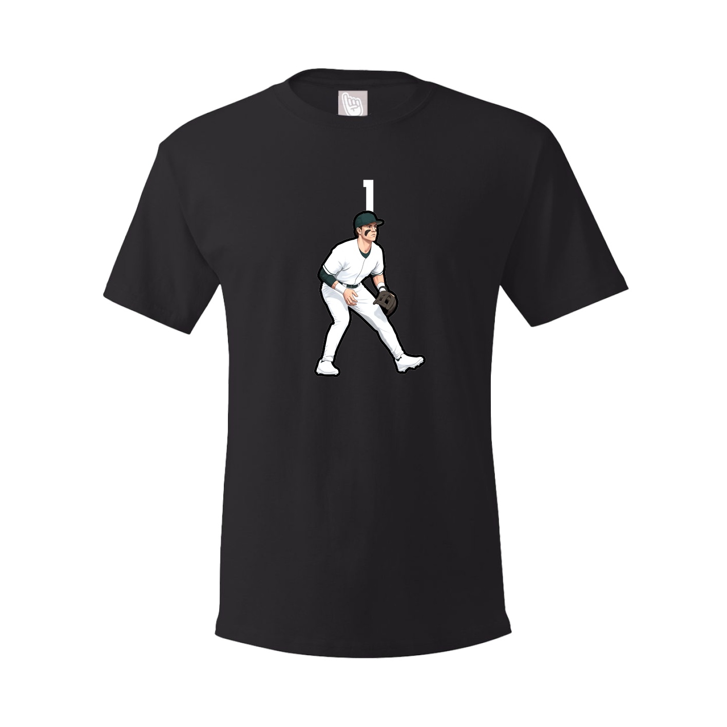 Tee — Number Top in Black