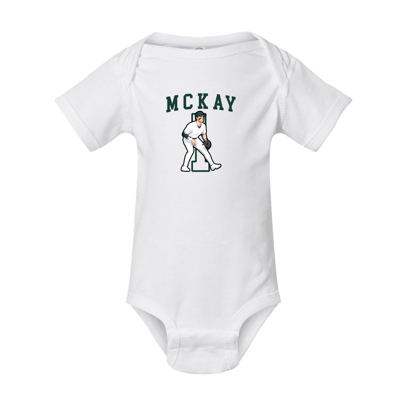 Baby Onesie — Shirsey in White
