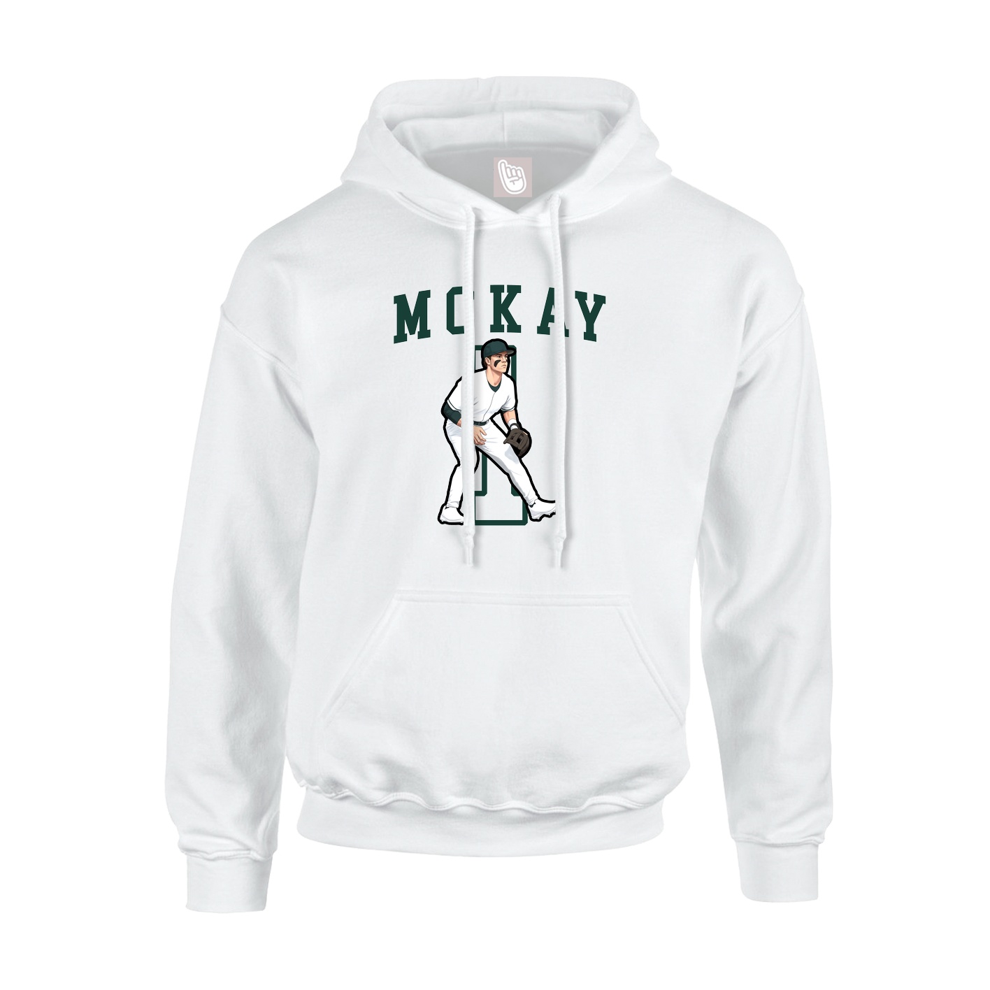Youth Hoodie — Shirsey in White
