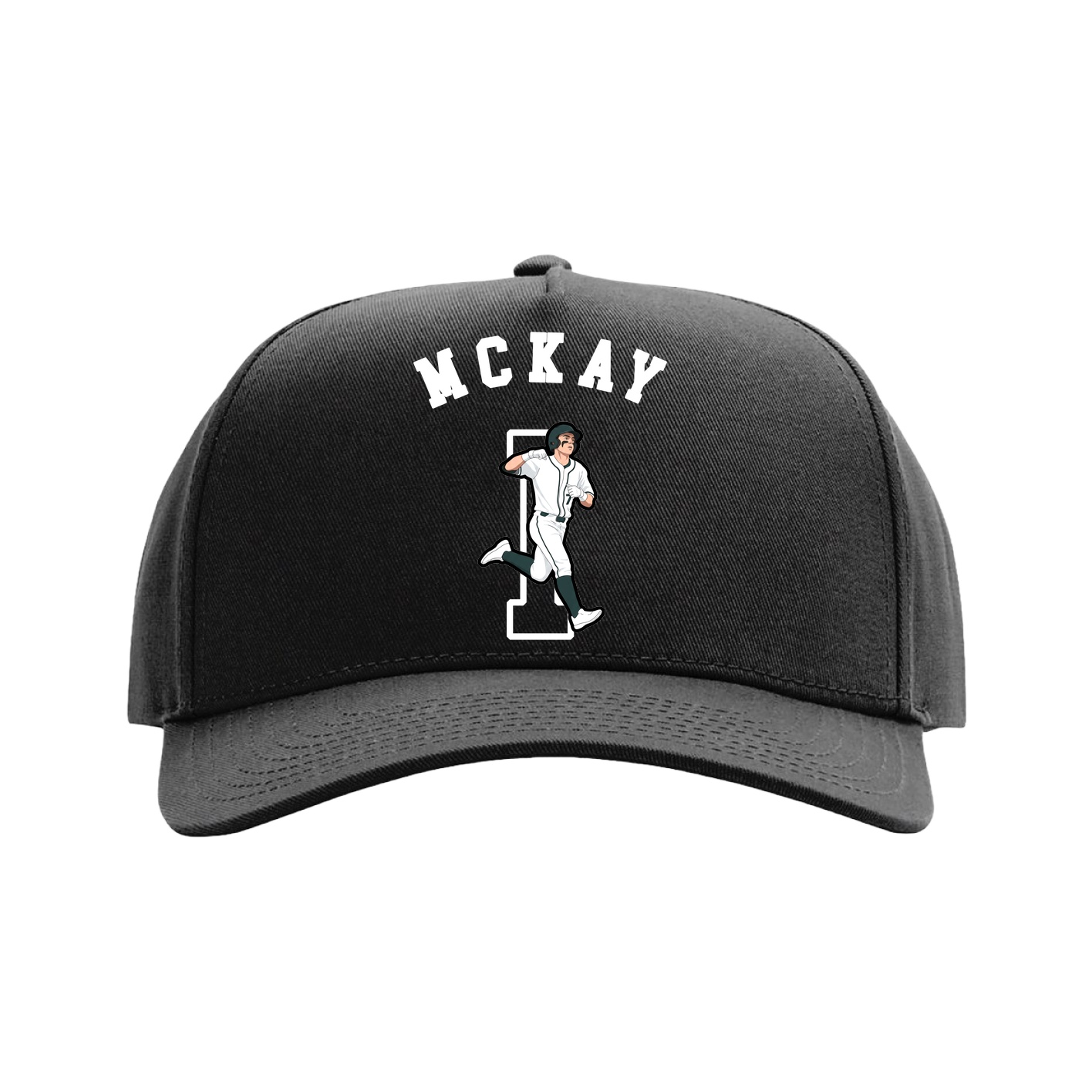 Full Fabric Five-Panel Champ Cap