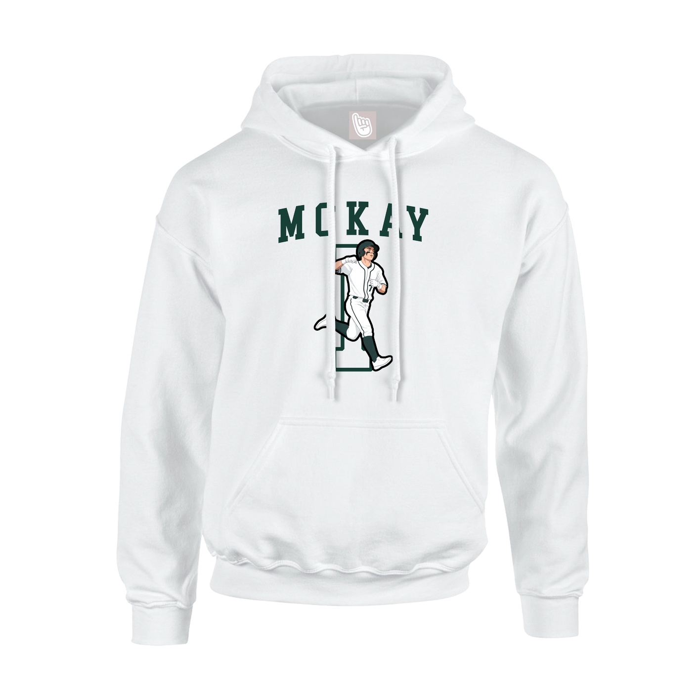 Youth Hoodie — Shirsey in White
