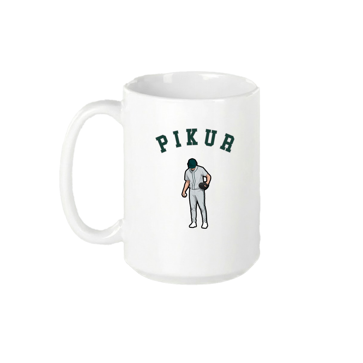 15oz Coffee Mug — Shirsey Arch in White