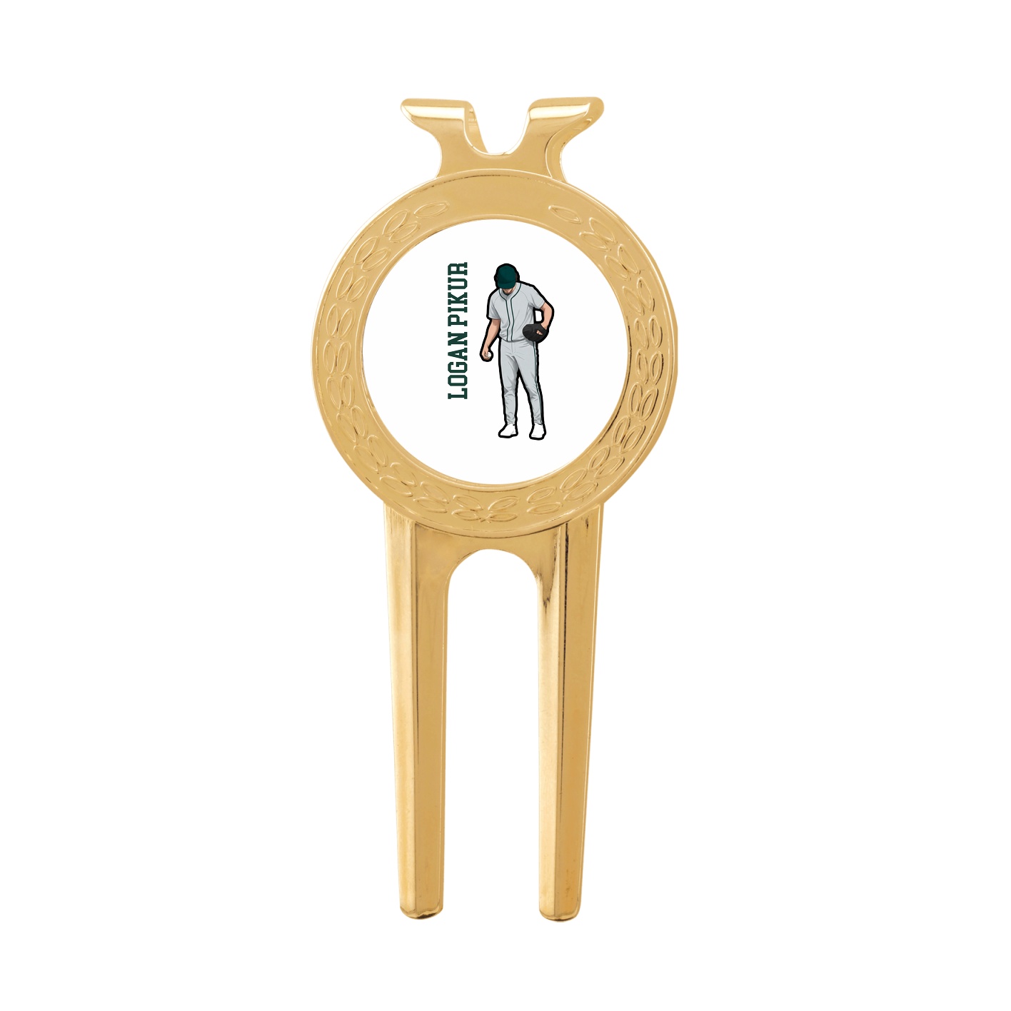Divot Tool with Ball Marker — Name Vertical in Classic