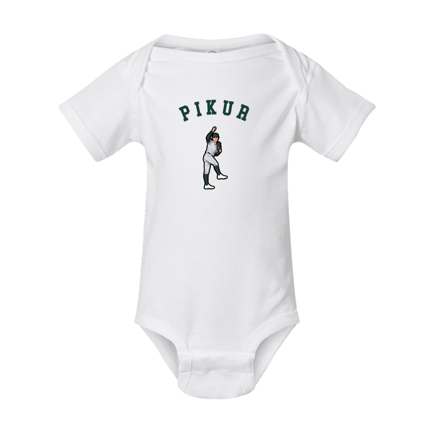Baby Onesie — Shirsey Arch in White