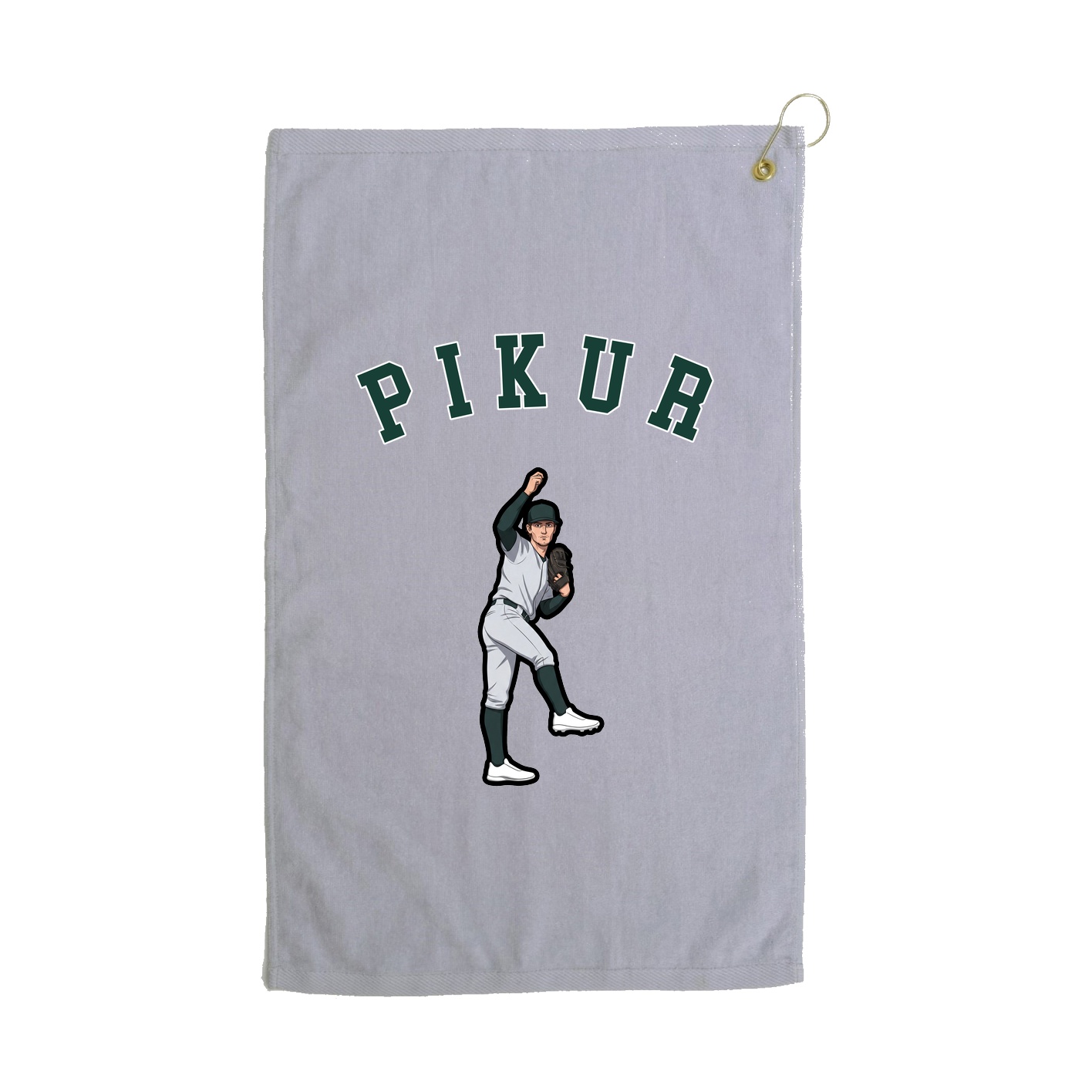 Golf Towel — Shirsey Arch in Grey