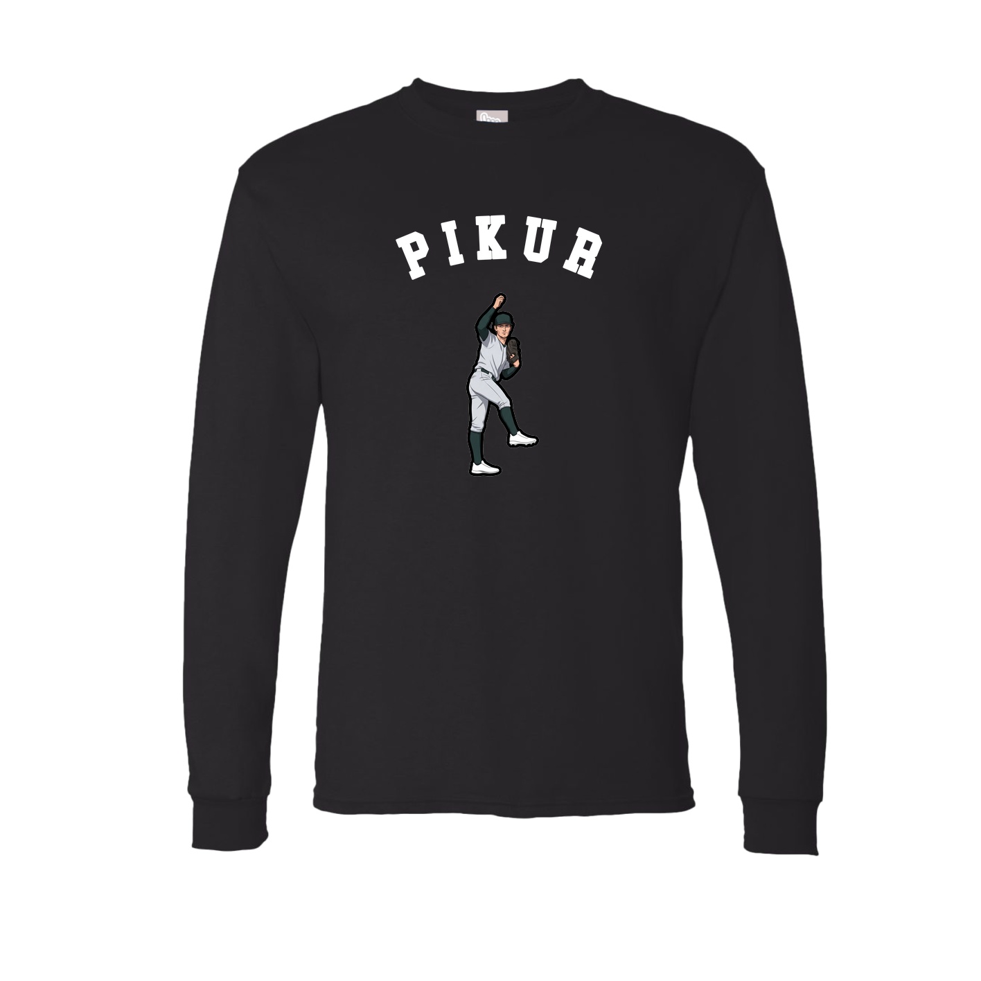 Long Sleeve Tee — Shirsey Arch in Black