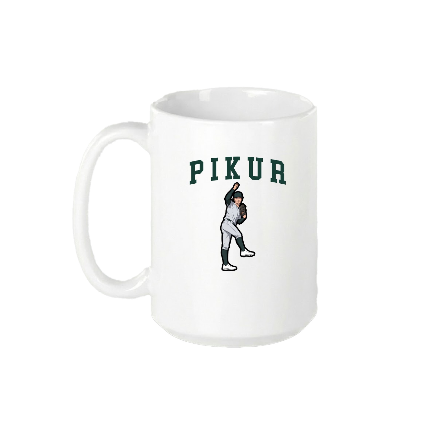15oz Coffee Mug — Shirsey in White