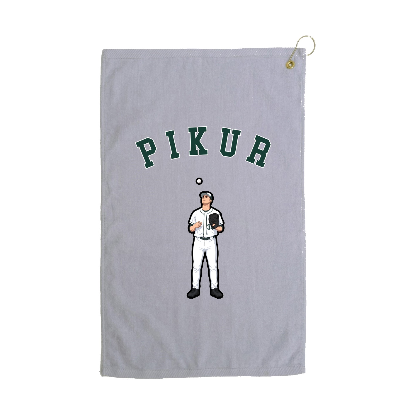 Golf Towel — Shirsey Arch in Grey