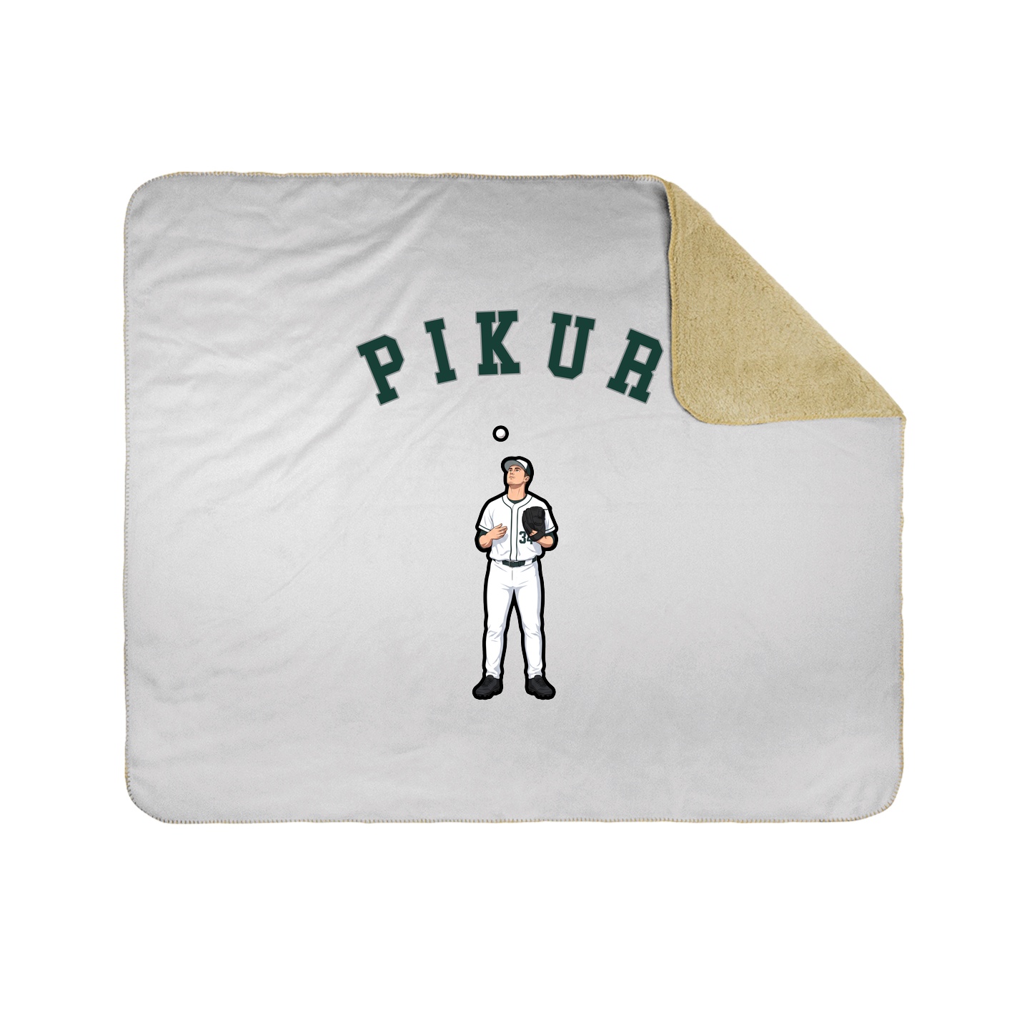 Throw Blanket — Shirsey Arch in White
