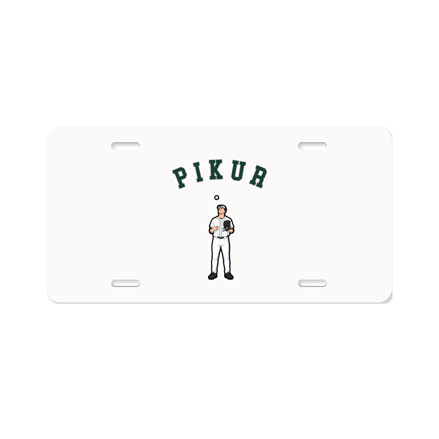 License Plate — Shirsey Arch in Classic