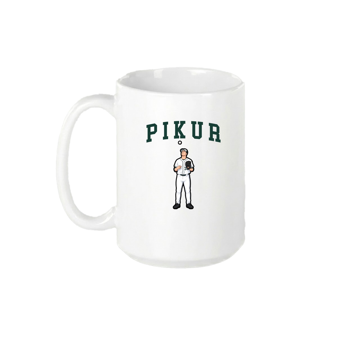 15oz Coffee Mug — Shirsey in White