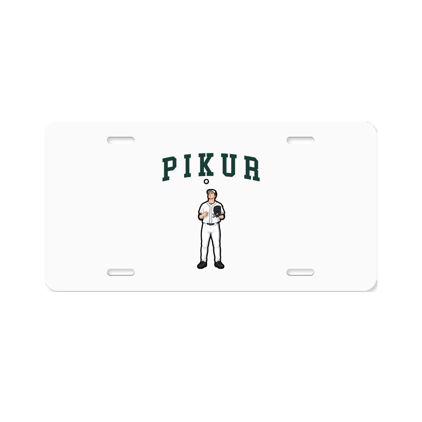License Plate — Shirsey in Classic
