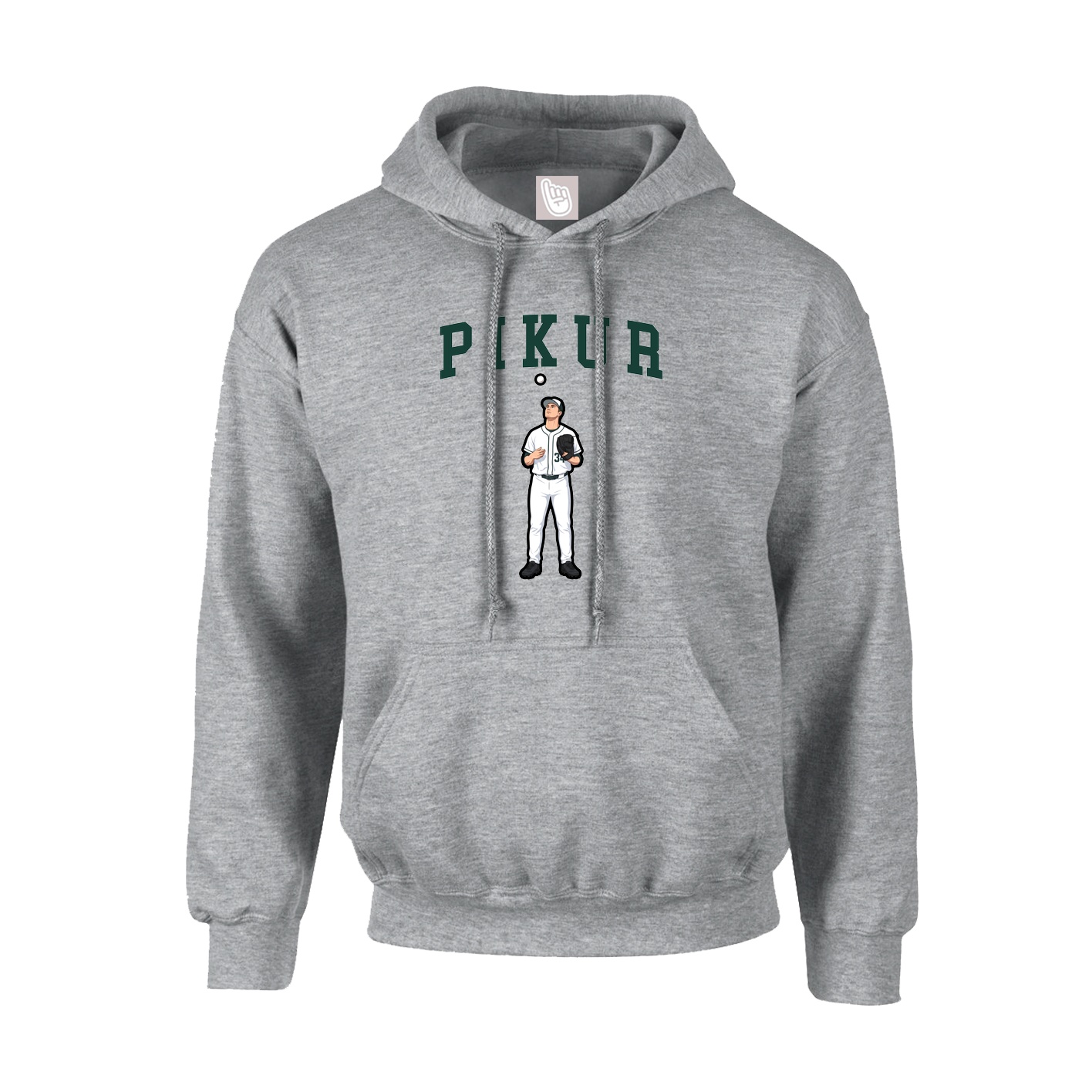 Hoodie — Shirsey in Grey