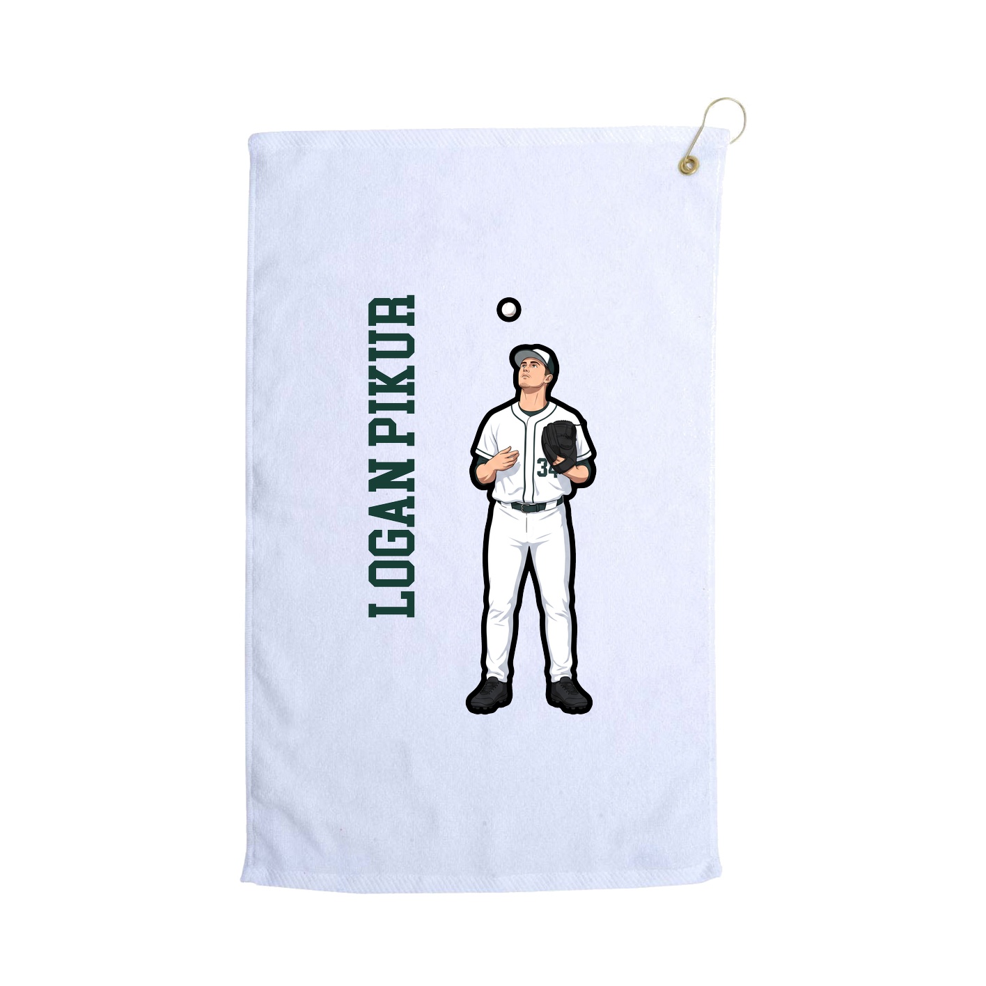 Terry Velour Golf Towel