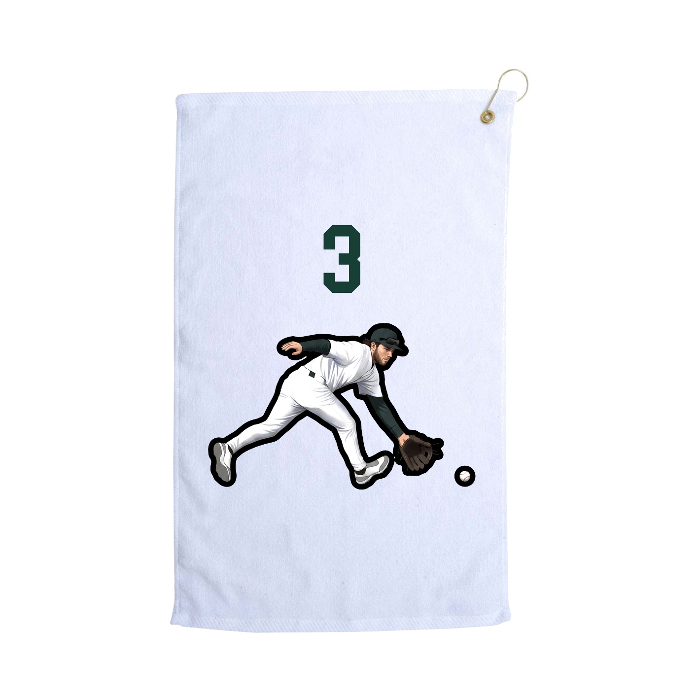 Terry Velour Golf Towel