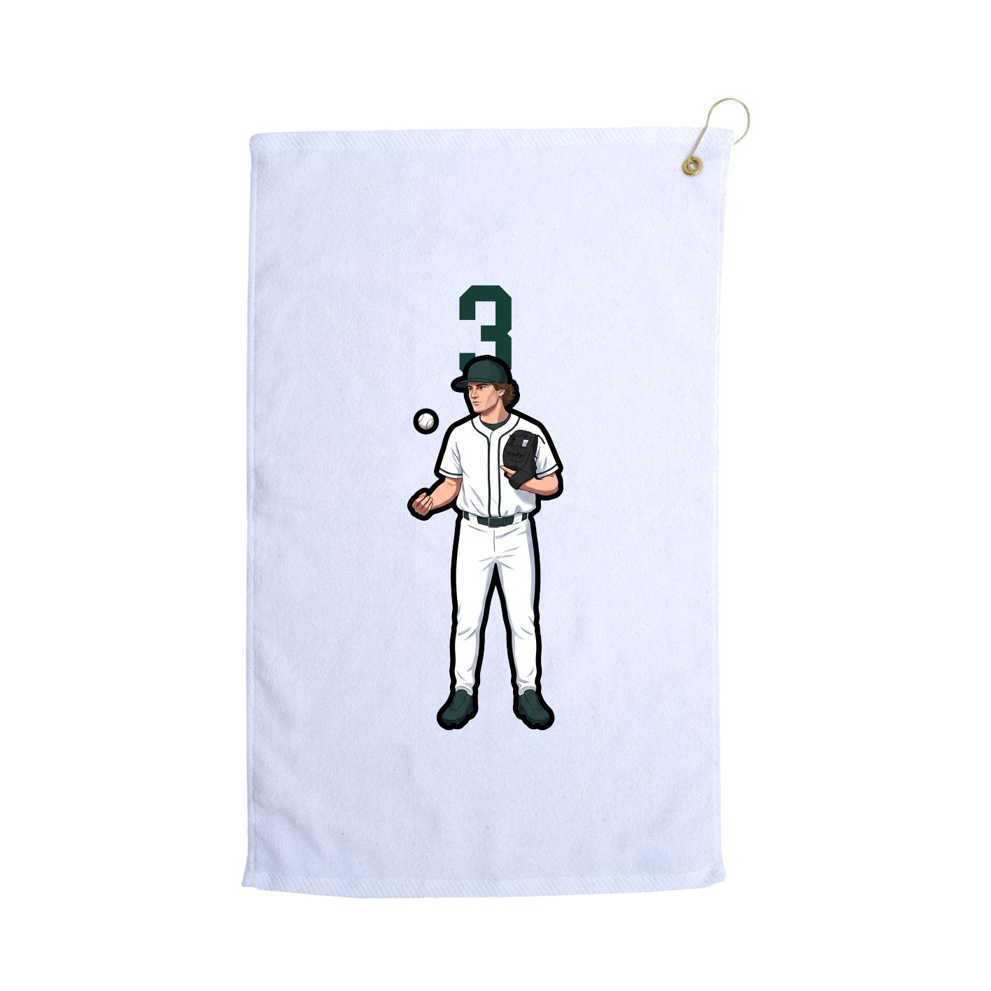 Terry Velour Golf Towel