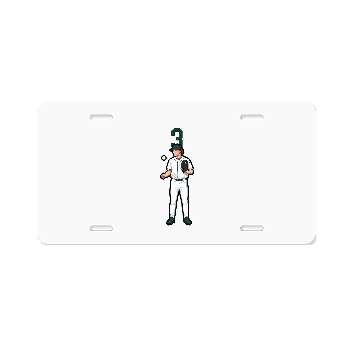 Aluminum License Plate