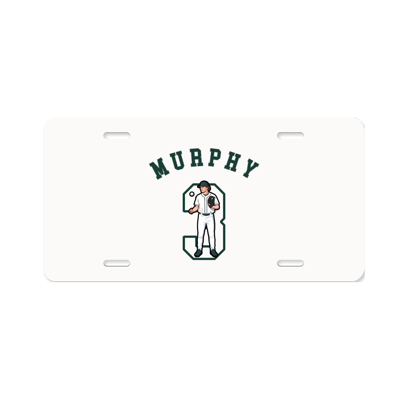 Aluminum License Plate