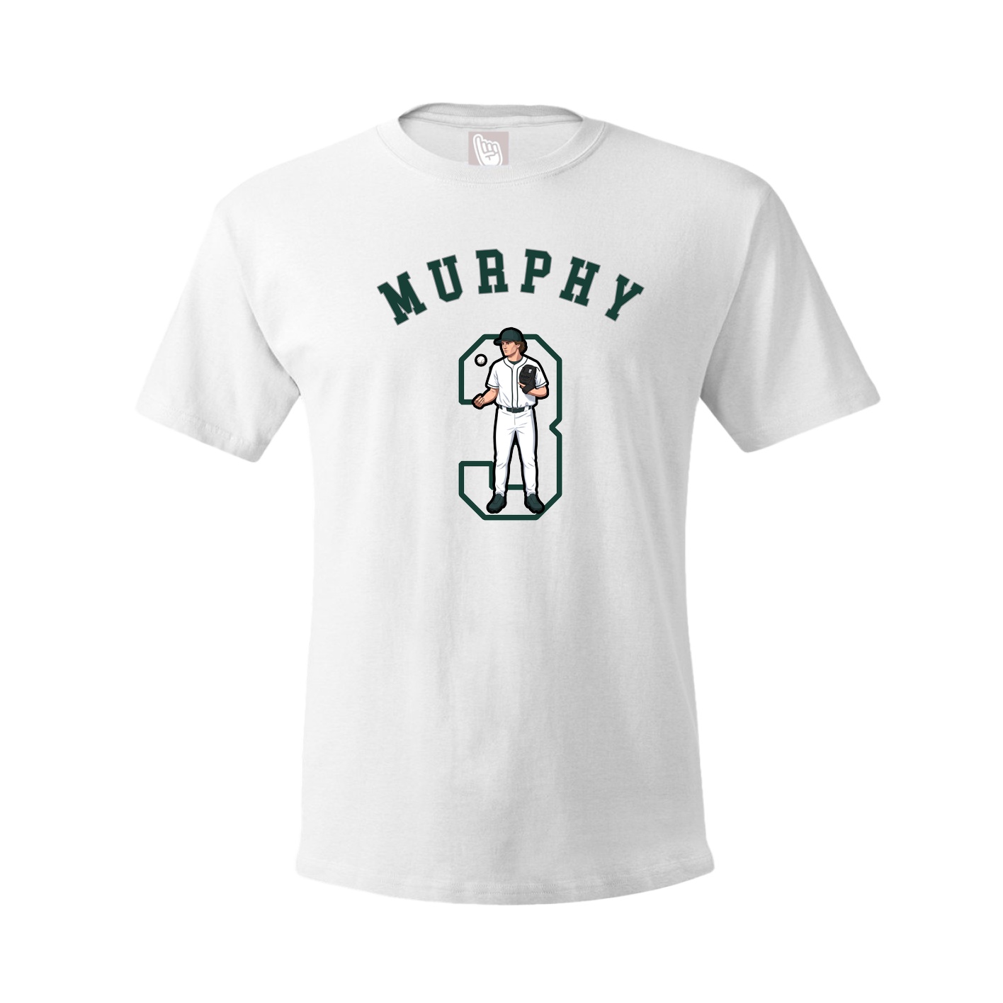 Tee — Shirsey Arch in White