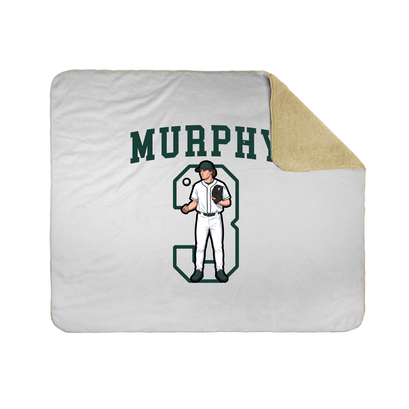 50x60 Sherpa Lined Throw Blanket