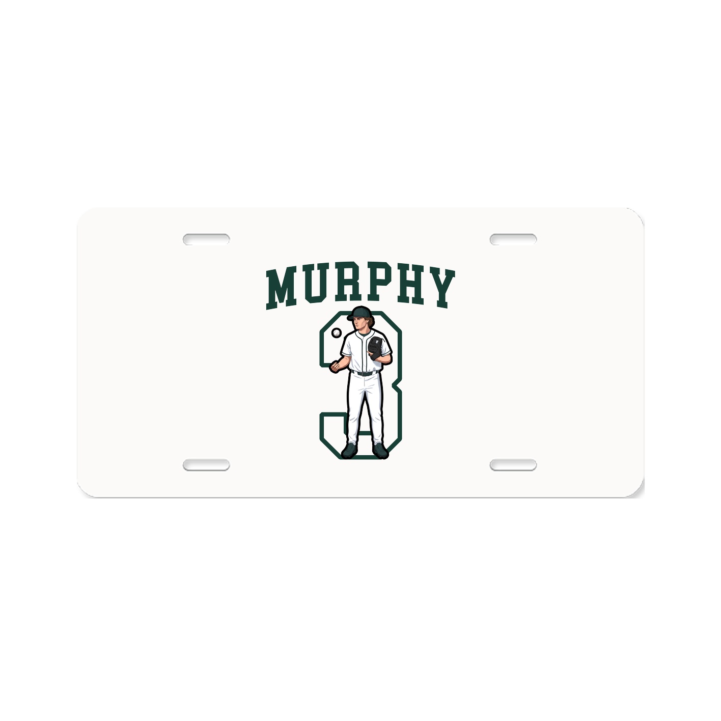 Aluminum License Plate