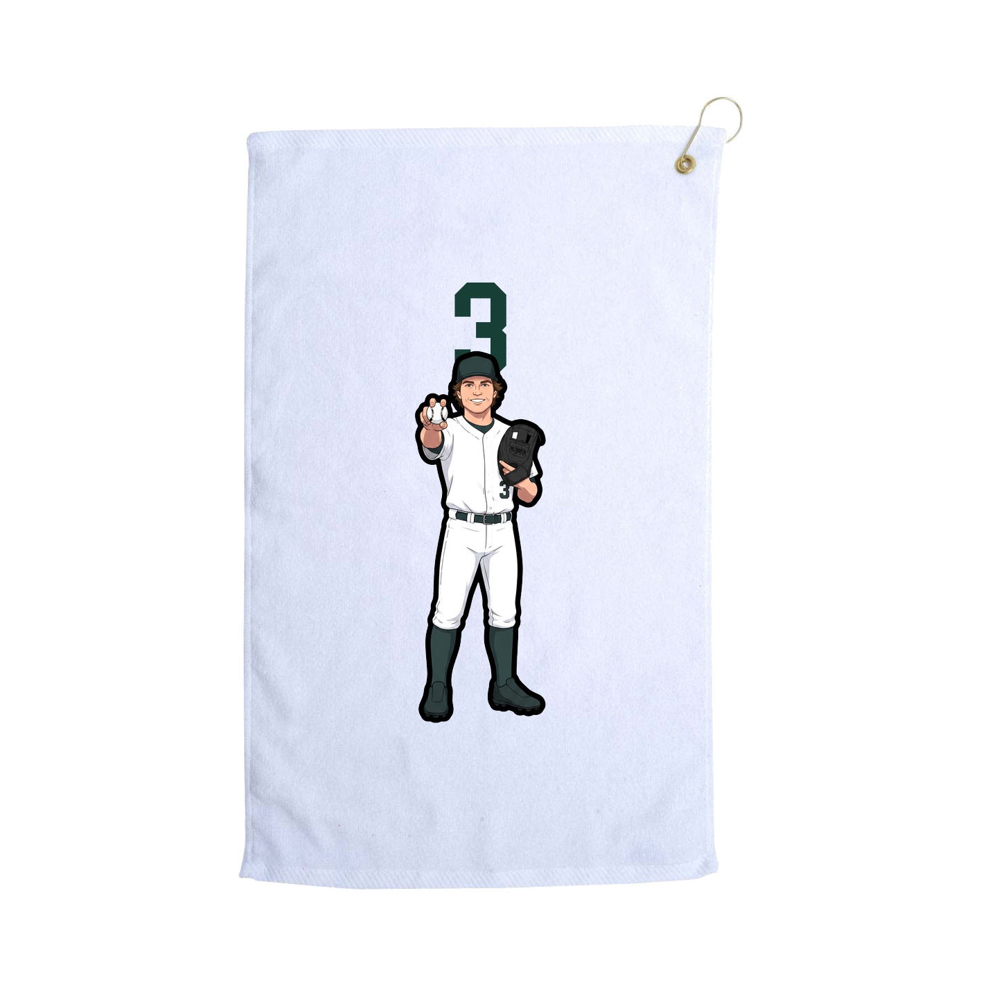 Terry Velour Golf Towel