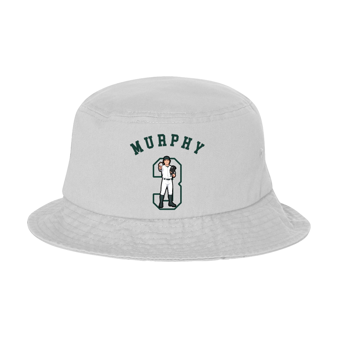 Bucket Cap — Shirsey Arch in White