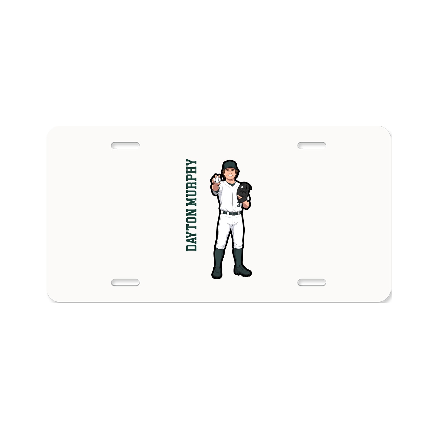 Aluminum License Plate