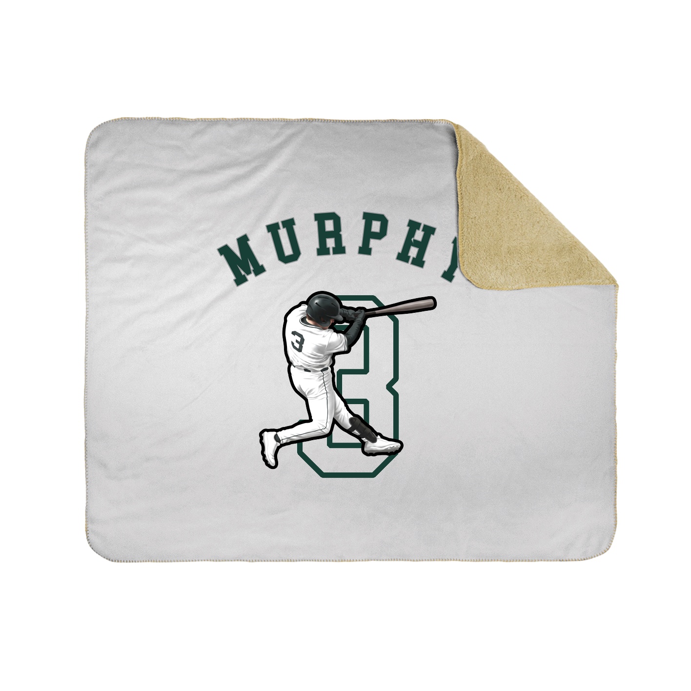 50x60 Sherpa Lined Throw Blanket