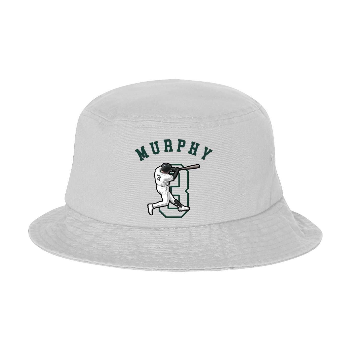 Bucket Cap — Shirsey Arch in White
