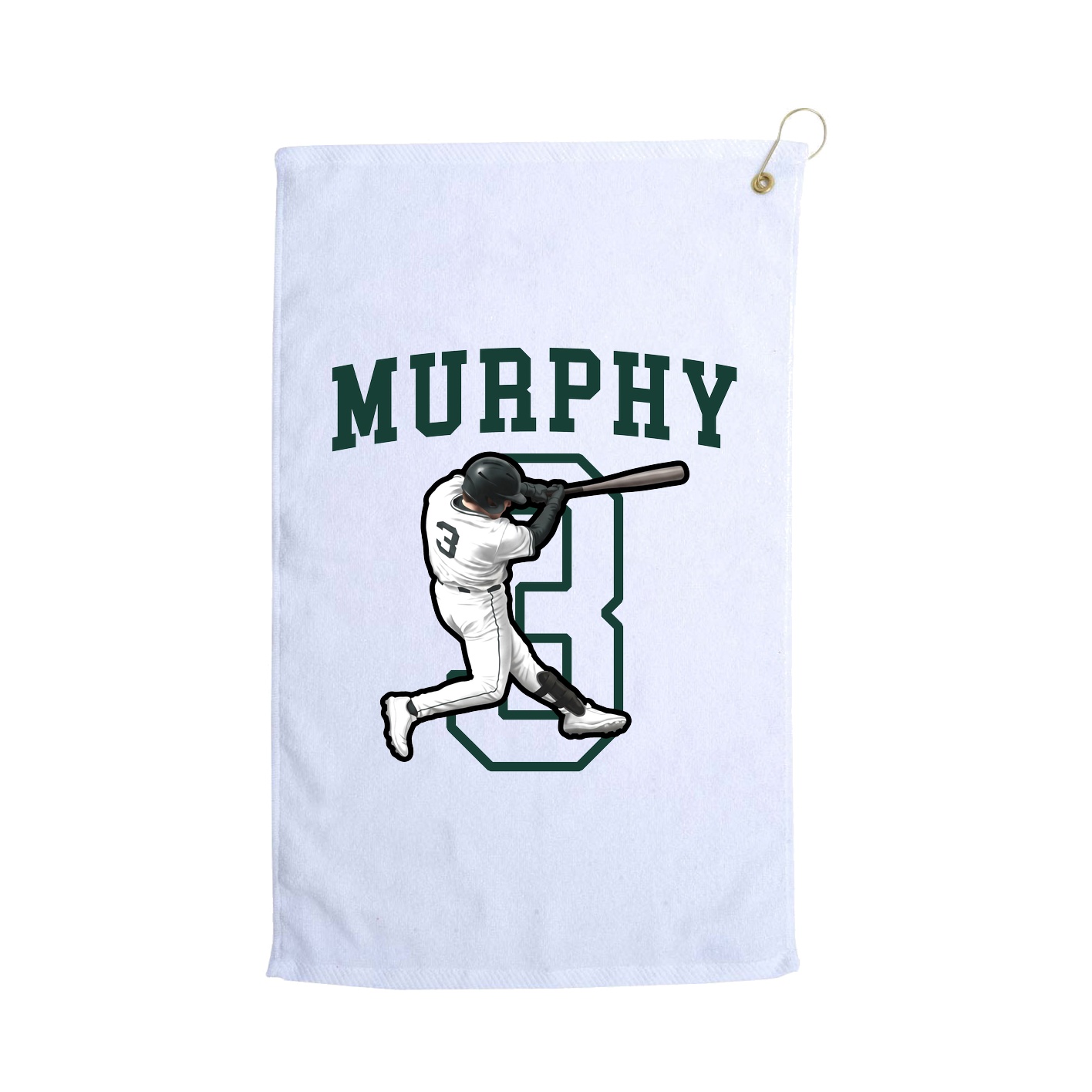 Golf Towel — Shirsey in White