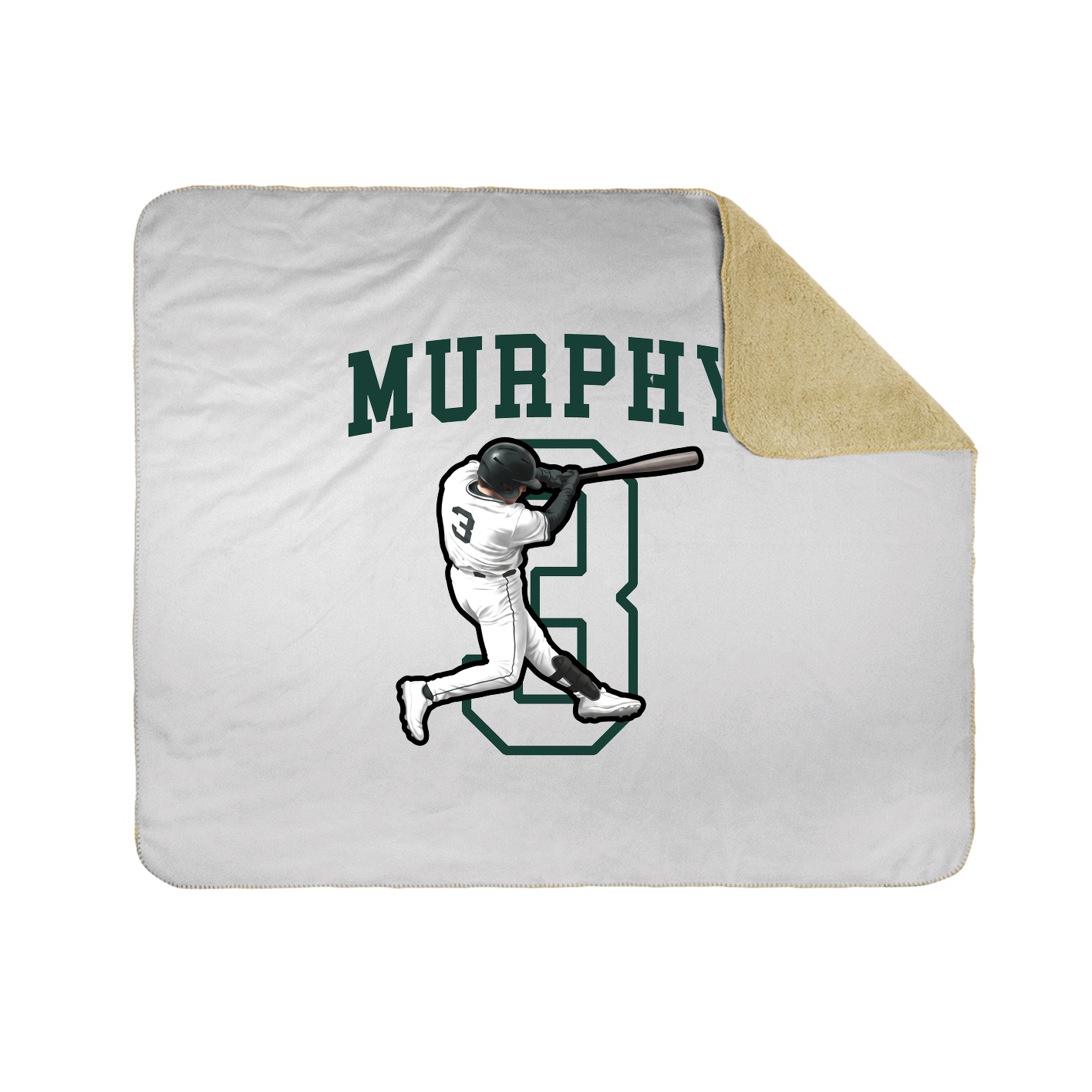 50x60 Sherpa Lined Throw Blanket