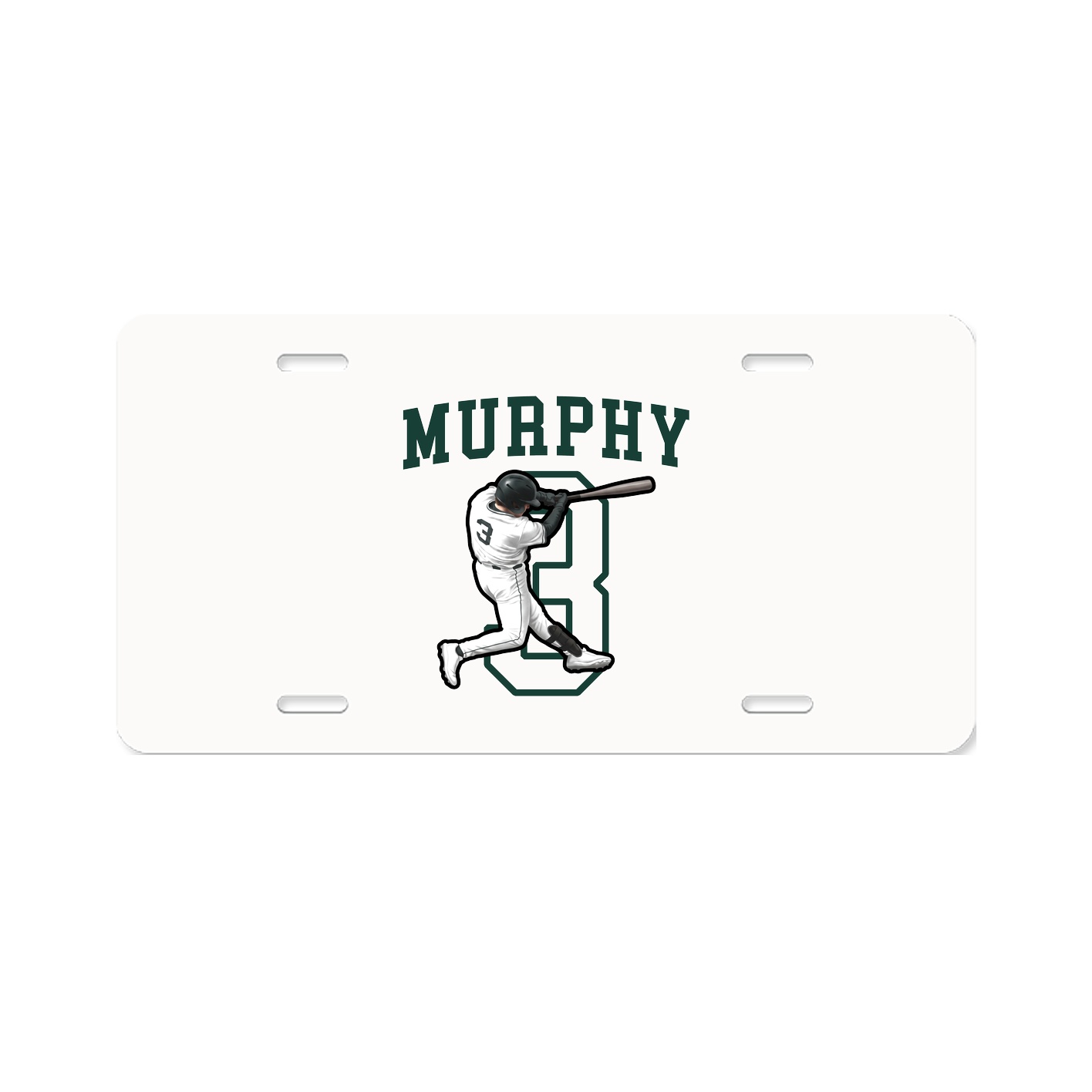 Aluminum License Plate