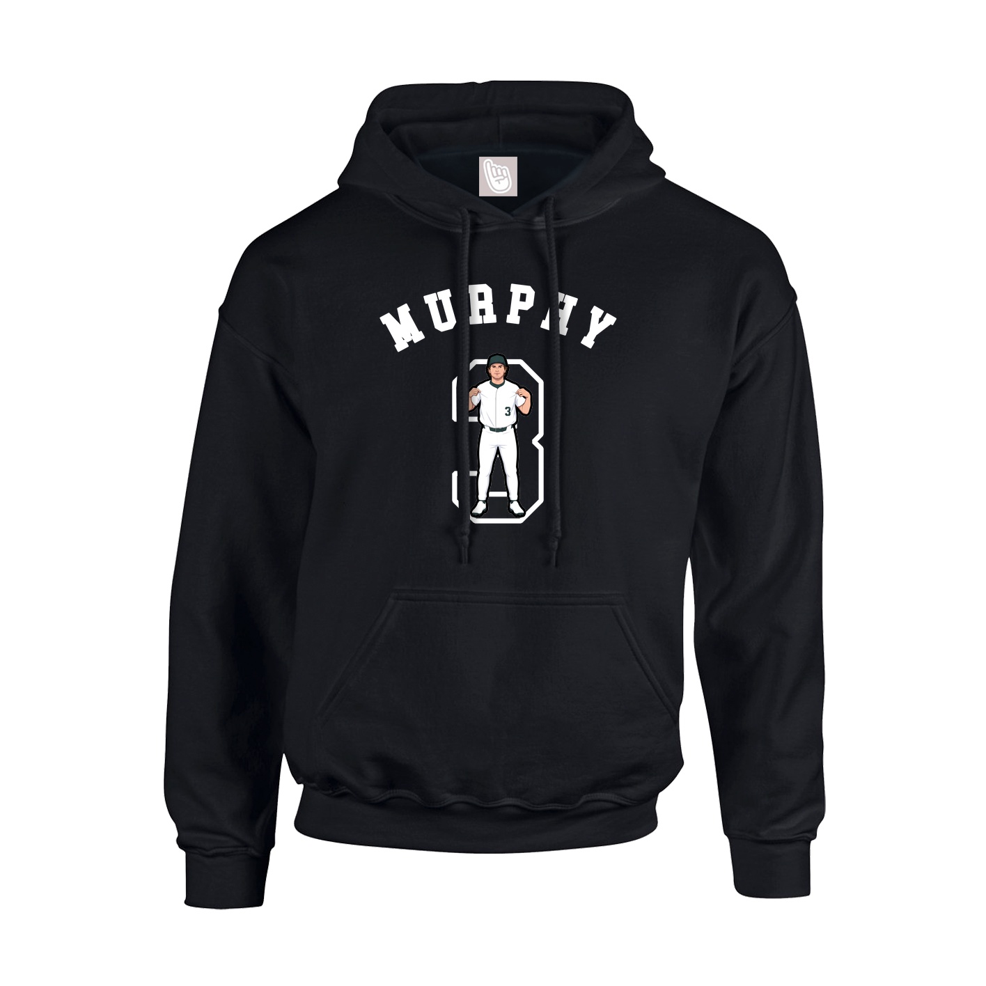 Youth Hoodie — Shirsey Arch in Black
