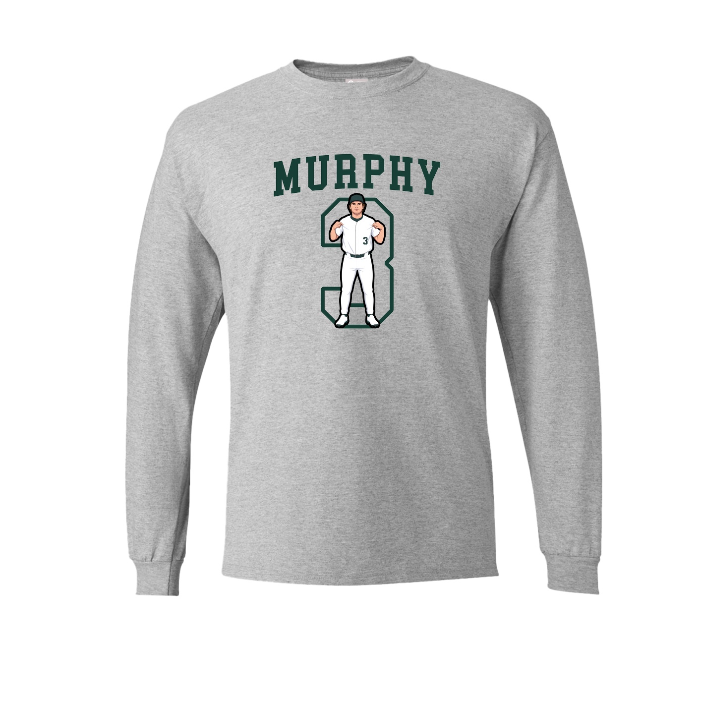 Long Sleeve Tee — Shirsey in Grey