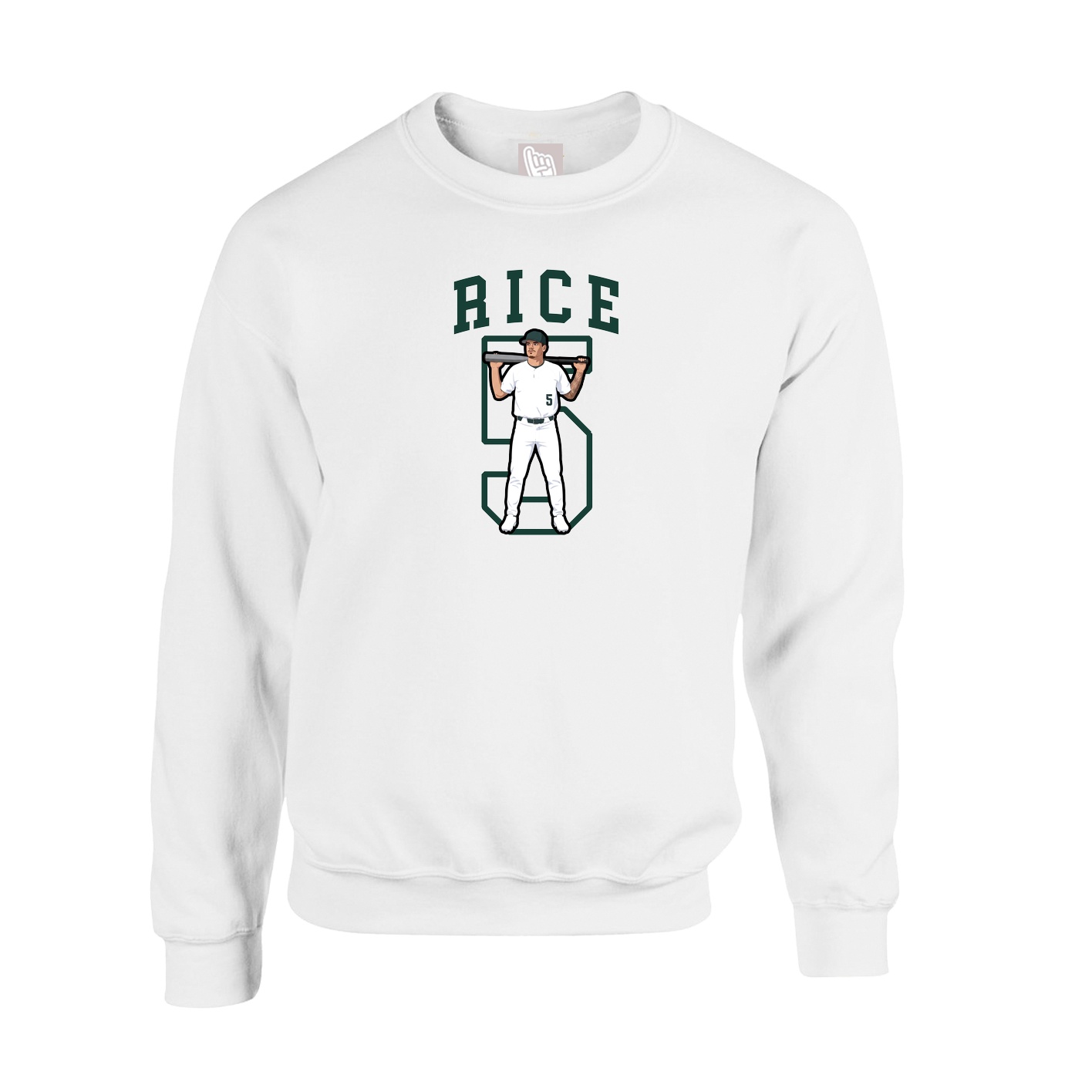 Fleece Crew — Shirsey in White