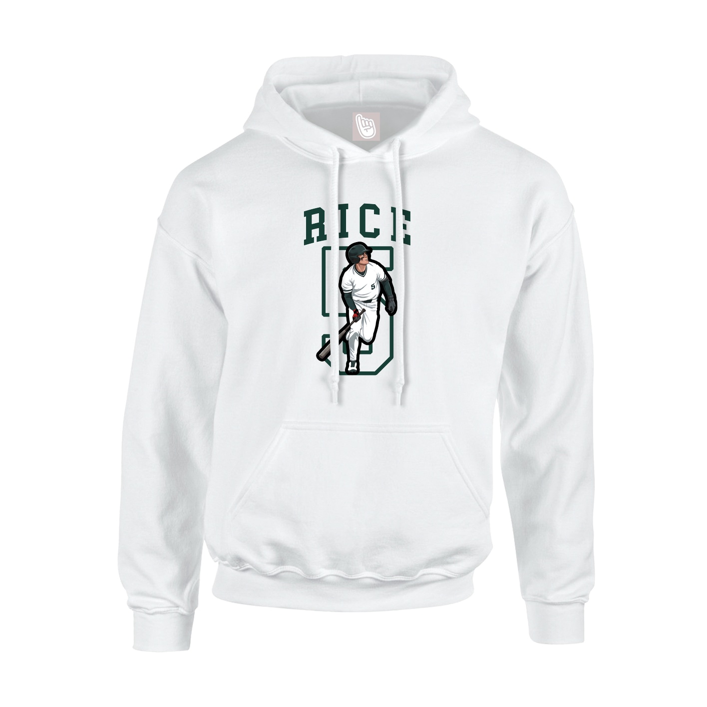 Hoodie — Shirsey in White
