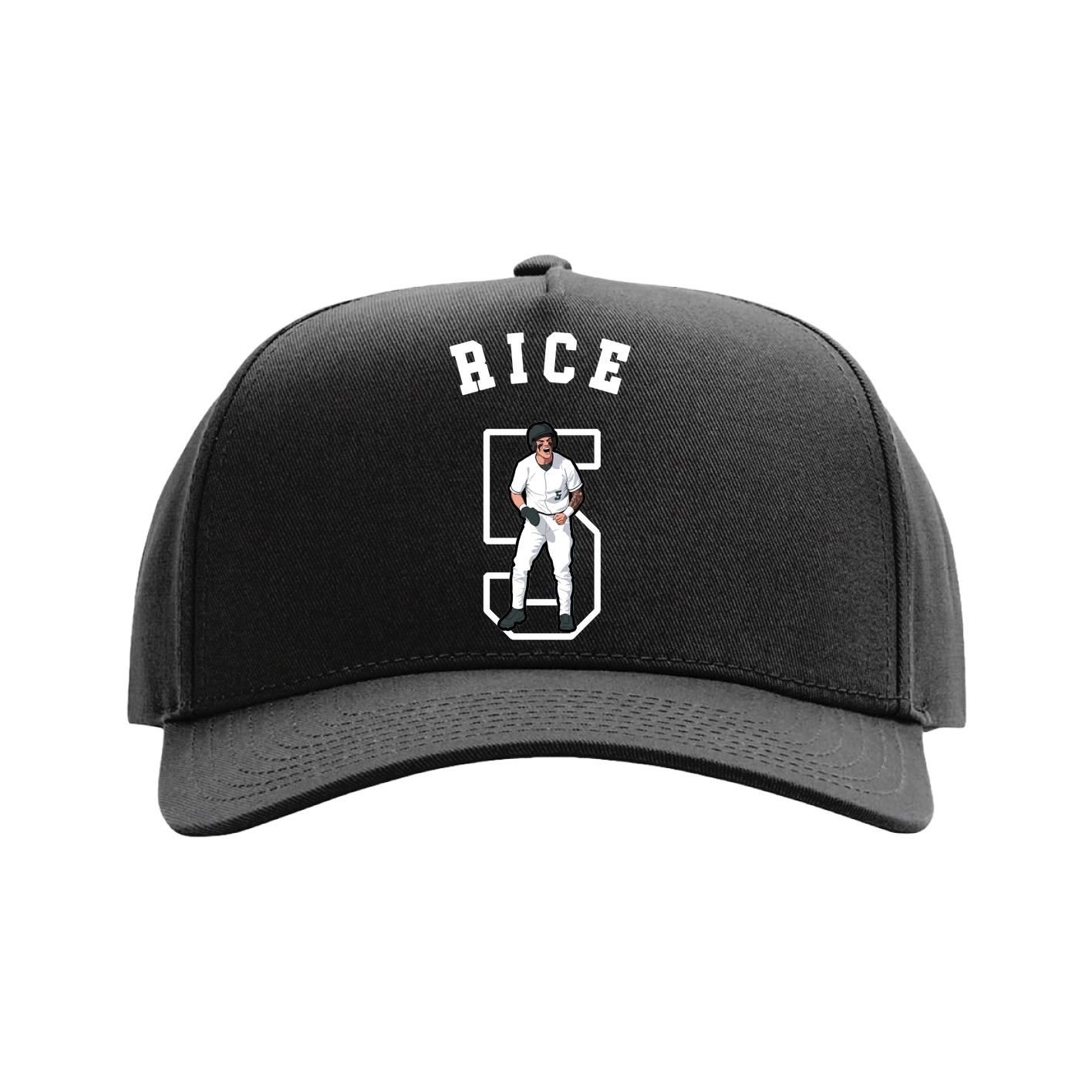 Full Fabric Five-Panel Champ Cap