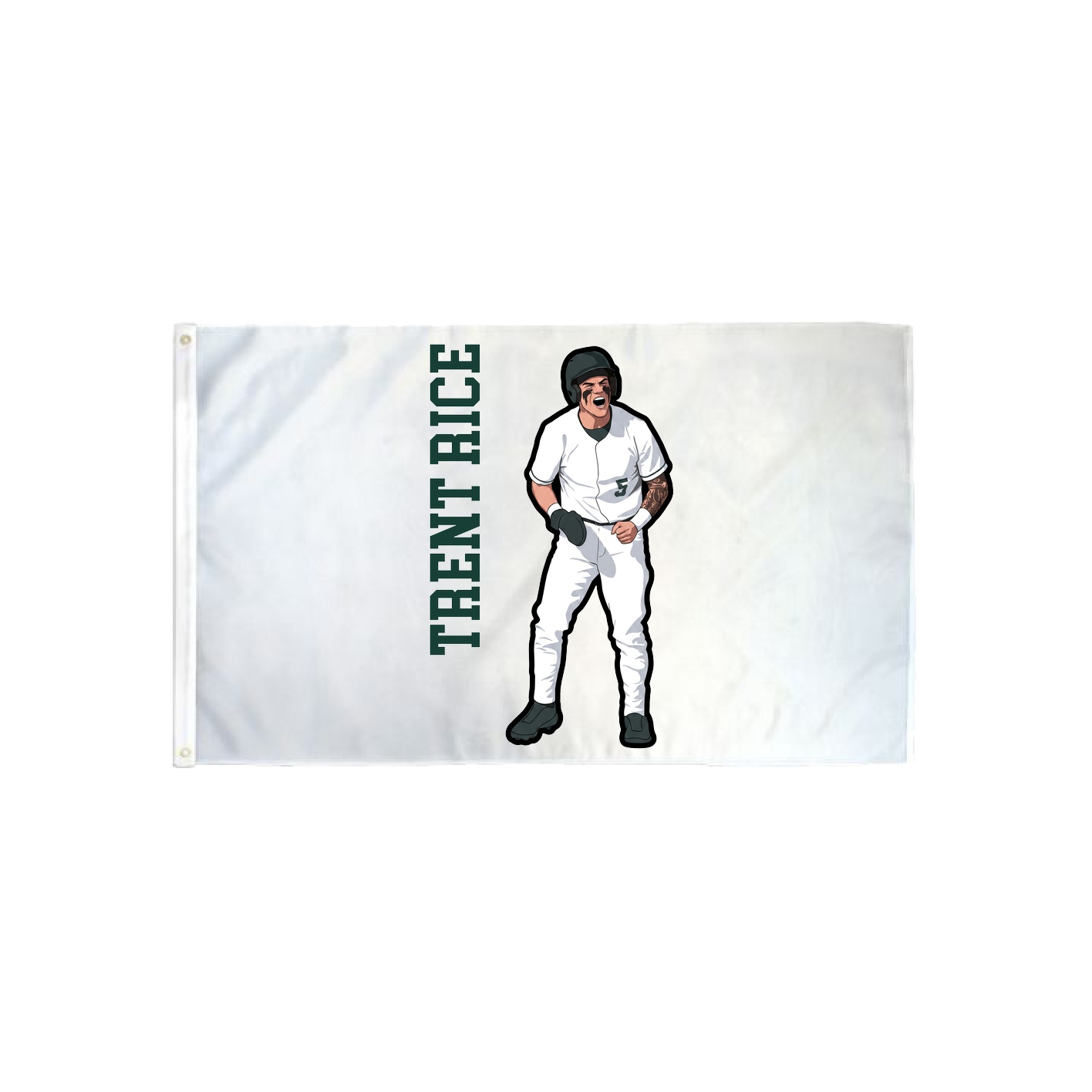 3x5 Flag — Name Vertical in Classic